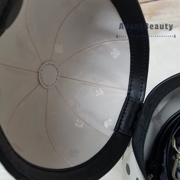 Kate Spade New Teapot Tea Party Polka Dots Black White Kettle Alice Wonderland - Picture 9 of 14